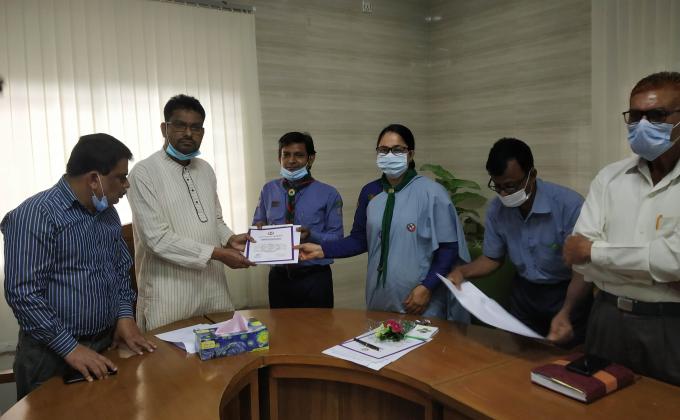 সনদ গ্রহণ