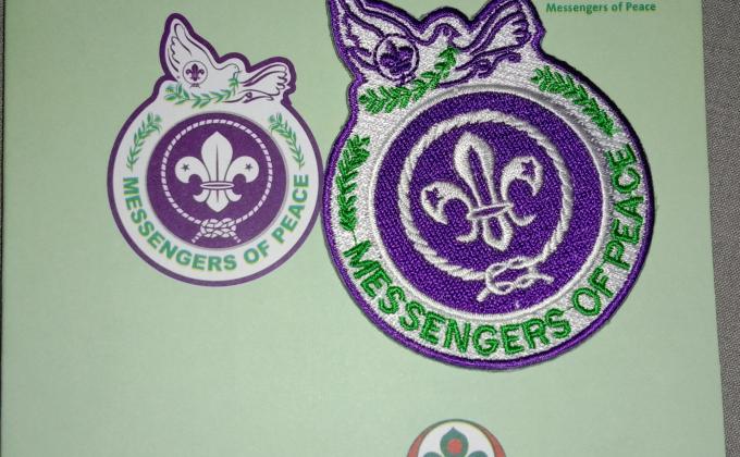 Messenger of peace Ring Badge 