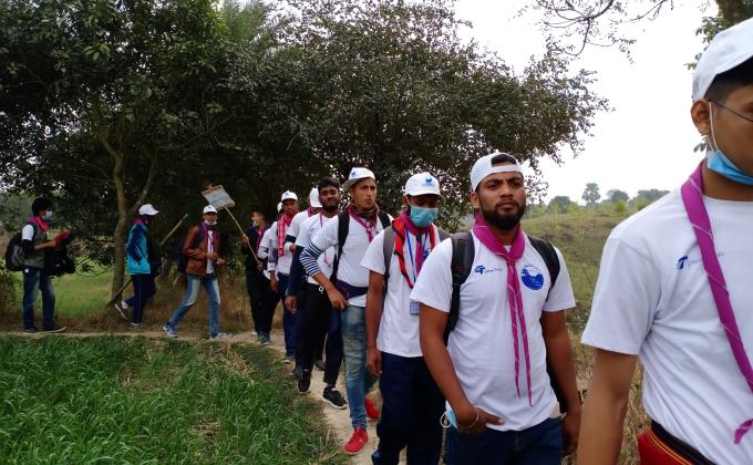 ২য় রোভার এডভেঞ্চার ক্যাম্প ২০২১ চাপাইনবয়াবগঞ্জ