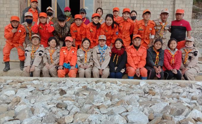 Service at Samcholing Lhakhang