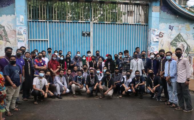 Distribution of Eid Gift