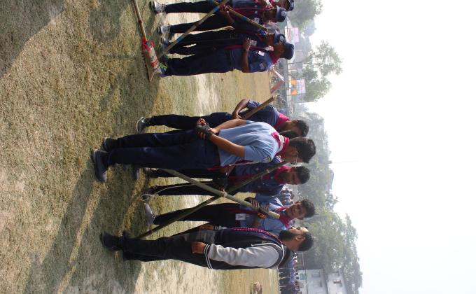 উপজেলা স্কাউট সমাবেশ ল্যাশিং 