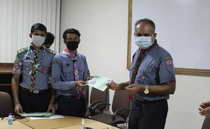 IDP 2020 activity launching and ring badge giving ceremony 2020