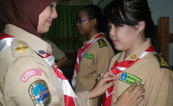 PRABUHI Badges for Jakarta's Volunteers