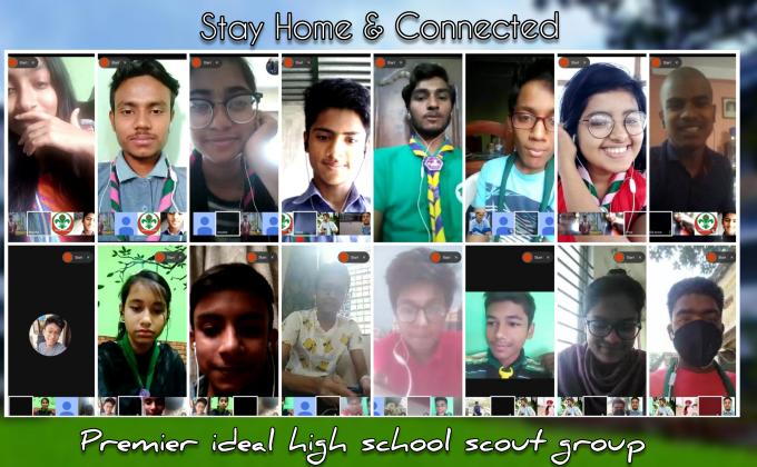 Online troop meeting
