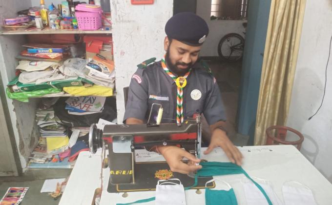 Making and Distribution  Mask