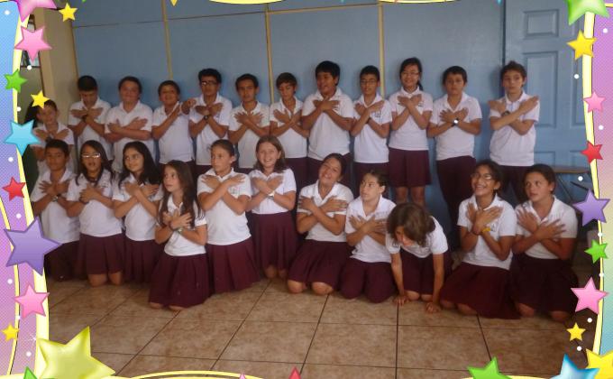 Proyecto/campaña contra el bullying con 3° nivel, 31-10-13