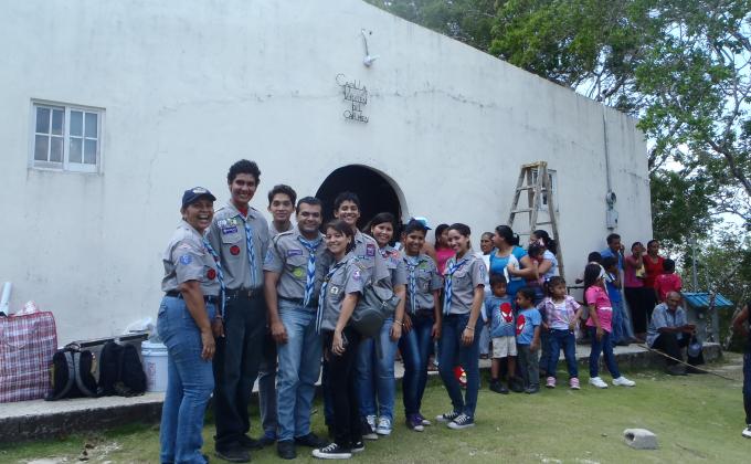 Restauración de la Capilla Virgen del Carmen en el Harino, Antón, Panamá