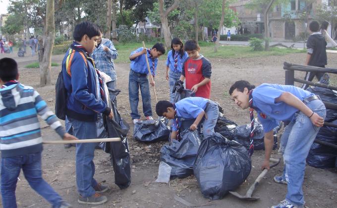 Servicio a la Comunidad Parque Scout Urb. El Parral 2da Etapa - Comas