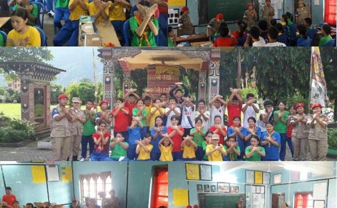 Spreading peace,love and care through messenger of peace