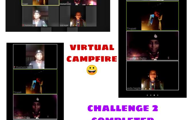 #Virtualcamfire Sankalp for a better tomorrow 