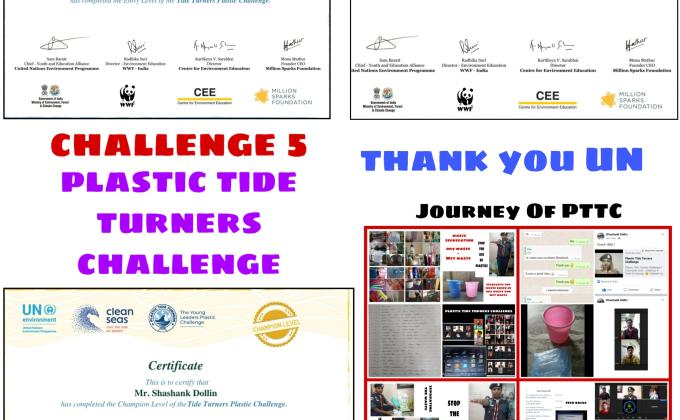Udaan Project || Challenge 5 || Plastic Tide Turners Challenge 