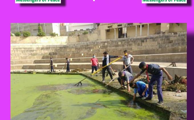#messengerofpeace #mop cleaning madhav sagar,sikar