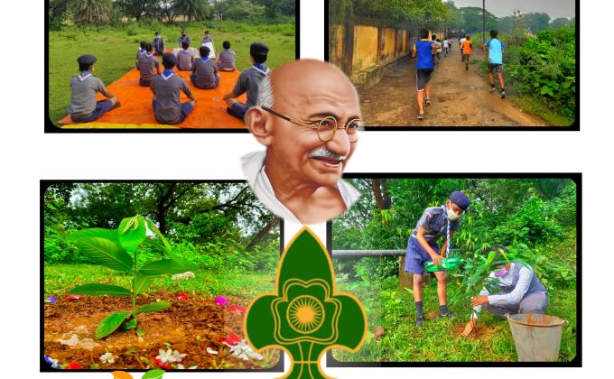 #"GANDHI DARSHAN" AN IDEALOGY OF MAHATAMA GANDHI #To Commemorate 150th Birth Anniversary of Mahatma Gandhi , The Bharat scouts and guides  has organised multifaceted Programme Throughout the year at different levels .