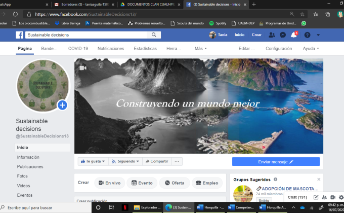 Decisiones sustentables