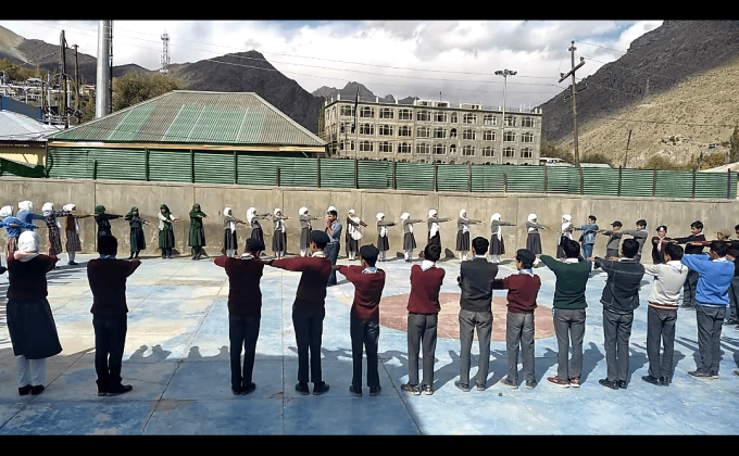Rajya Puraskar Testing camp Kargil