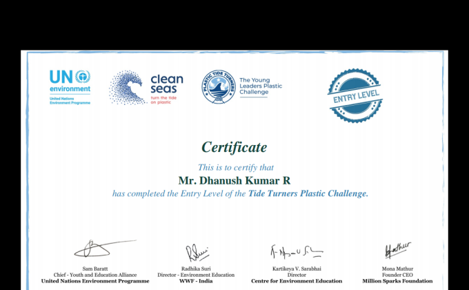 tide turns plastic challenge- ⚜️sankalp⚜️