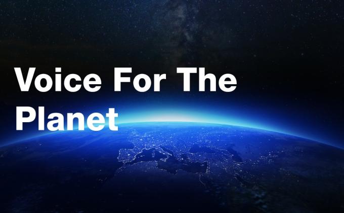 Voice for the planet...⚜️⚜️⚜️