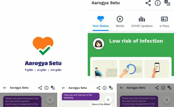 Aarogya Setu app 