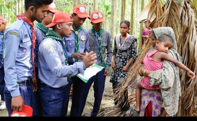 ৬ ষ্ঠ জাতীয় কমডেকায় সমাজ সচেতন , সমাজ সেবা ওবৃক্ষ রােপন অভিযান ।