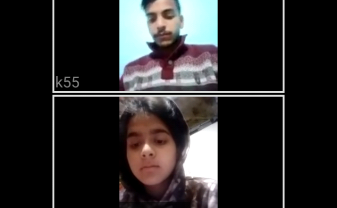 1st virtual meeting with  GSSS kalhog unit