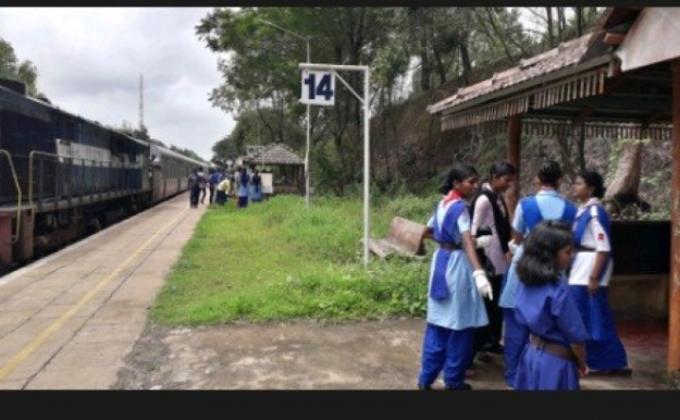 Swachh Bharath Cleaning Drive at Barkur Railway Station Udupi District, Karnataka