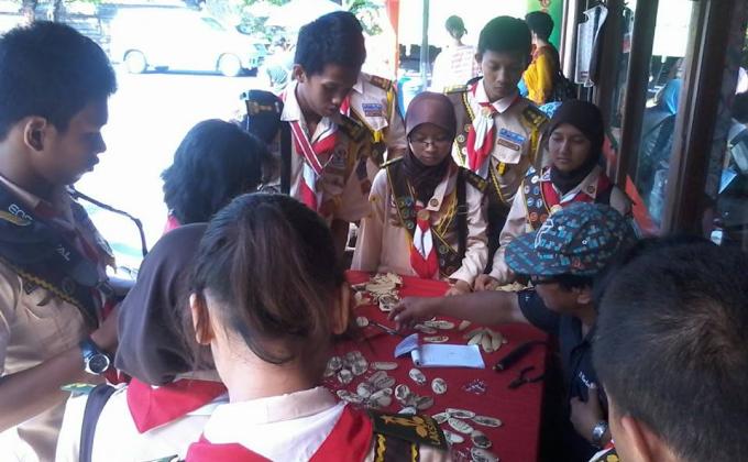 Inauguration of Penegak Laksana (Senior Rovers) Pandu Bhima SMASA in Bali