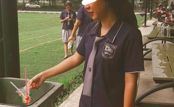 จิตอาสาเก็บขยะ