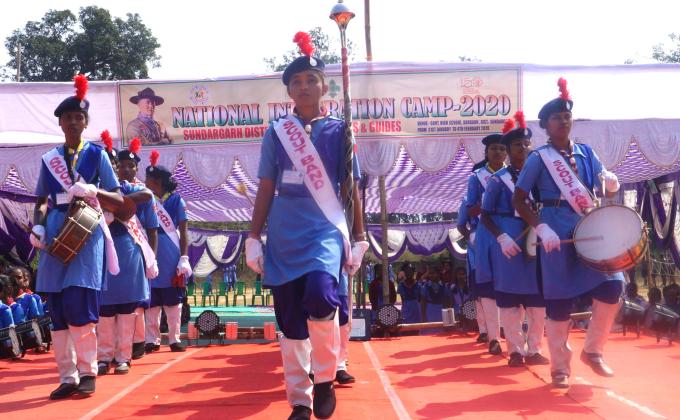 Render service at National Integration Camp