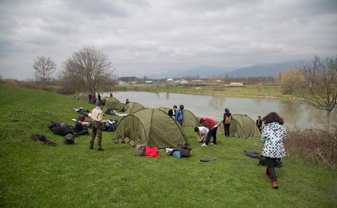 "Pearl " Spring Camp of  Association of Scouts of  Azerbaijan was over.