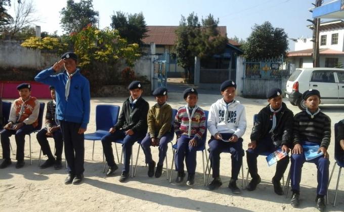 Trained to be the messenger of peace