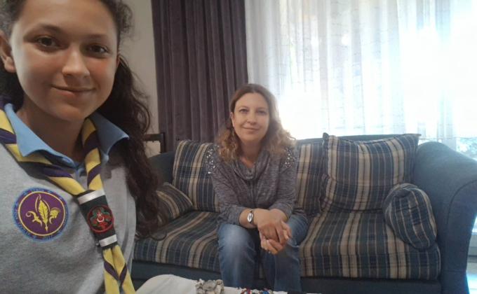 Scouts and their Mothers 2018