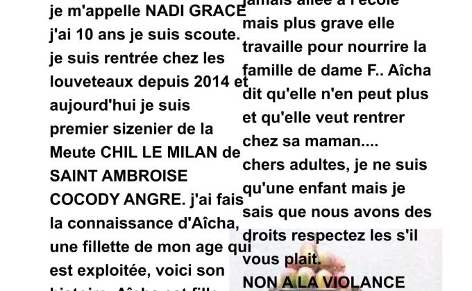 JOURNÉE INTERNATIONALE DE L'ENFANT AFRICAIN