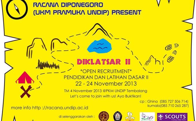 OPEN RECRUITMENT NEW MEMBER DIPONEGORO SENIOR ROVER SCOUT SEMARANG