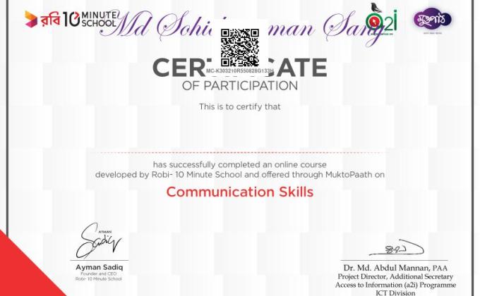 COMMUNICATION SKILLS