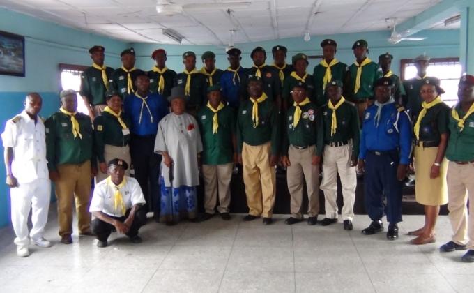 RIVERS STATE SCOUT COUNCIL DISCUSSED MESSENGERS OF PEACE PROGRAM AS PART OF THE TENDERFOOT/SECOND CLASS TRAINIG AT OKIRIKA IN RIVERS STATE  NIGERIA