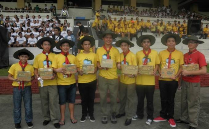 Brighton Venturer's March for a Cause with different sectors