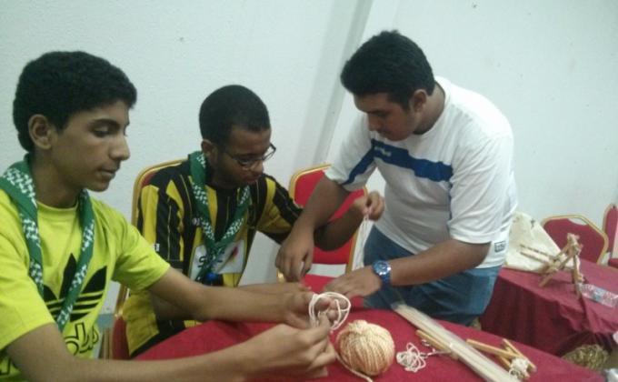 تدريبات الأعمال الريادية لشباب المدينة المنورة لمعسكر اليوم الوطني