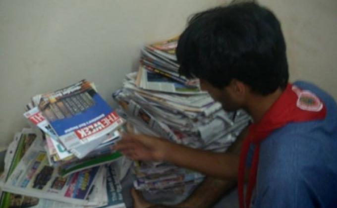 Recycling our way to raise funds