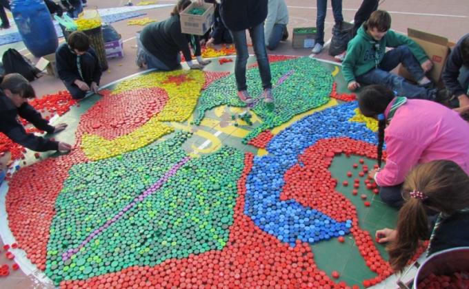 Flor de lis solidaria