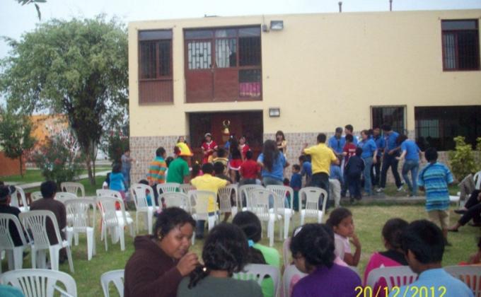 Celebración Navideña en la Casa Hogar  San Miguel Arcángel 