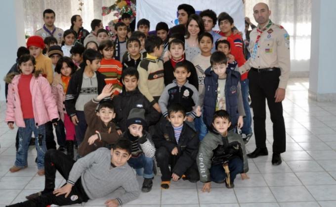 "Kids to kids" is the way of helping children in one of the orphanage of Baku