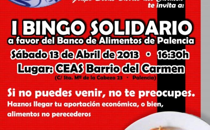 Bingo Solidario a favor del Banco de Alimentos de Palencia