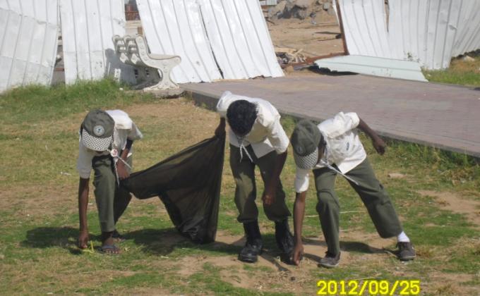 الوحدة الكشفية بمدرسة عبدالله بن عثمان 