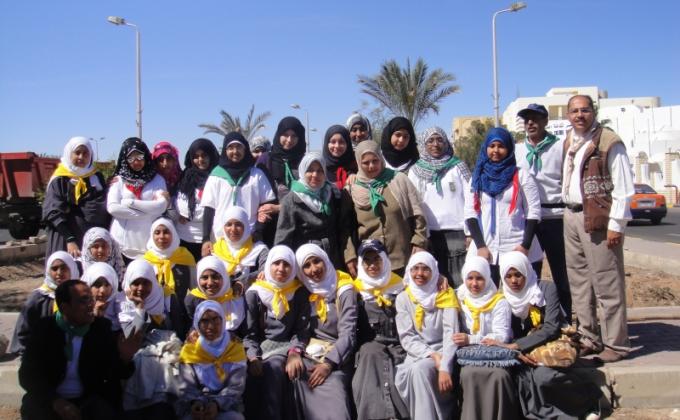 مشروع تشجير فى الغردقة