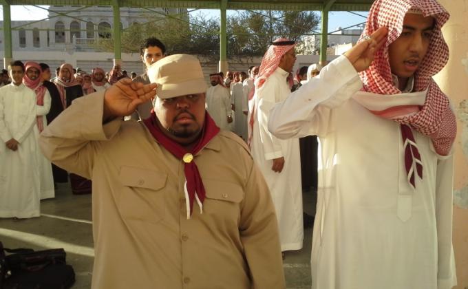 مشاركة طلاب التربية الفكرية