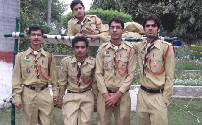 Annual function and grand campfire of AGRIVARSITY SCOUTS GROUP