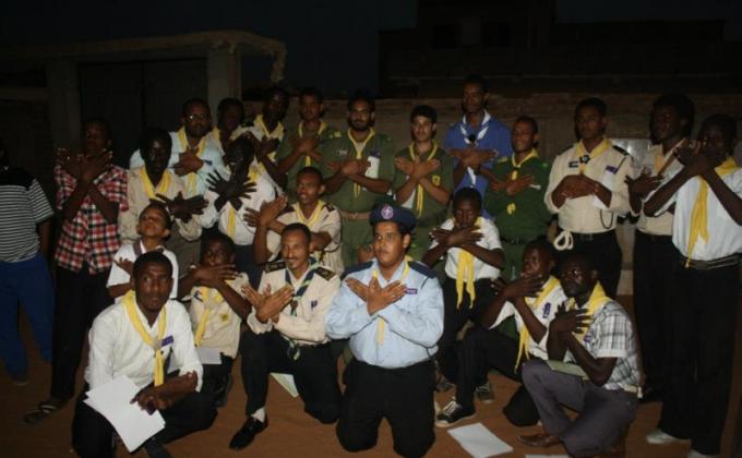 الكشافة الجوية السودانية تقيم دورة تدريبية عن رسل السلام  