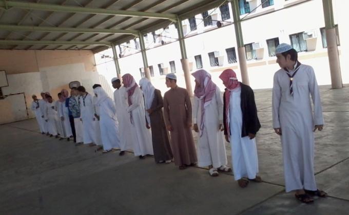 تدريب كشافة ثانوية الأمير محمد بن عبدالرحمن 