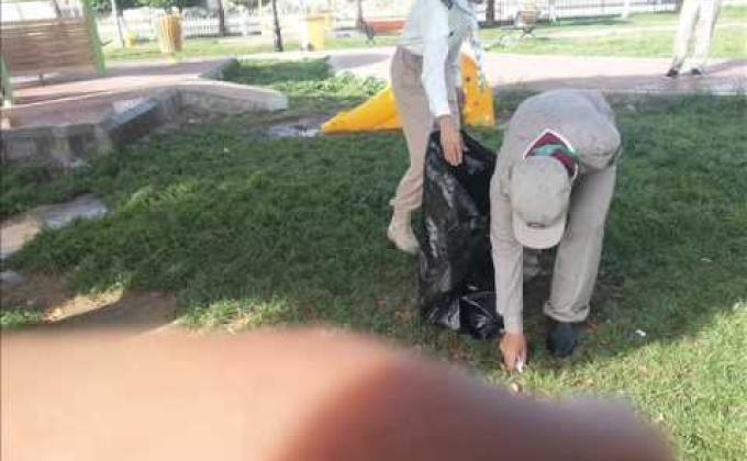 مشاركة كشافين في مشروع البيئة - كشافة هوازن بالطائف